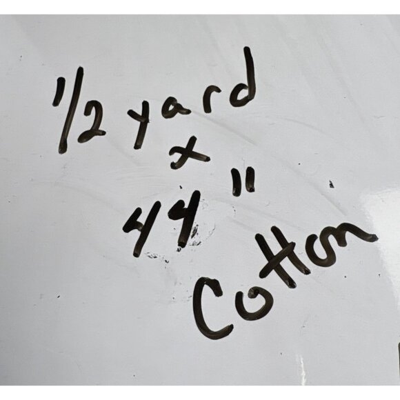 1/2 yard x 44" Green Cotton Fabric with White Moose Flannel Print by Camelot Des - Picture 5 of 6